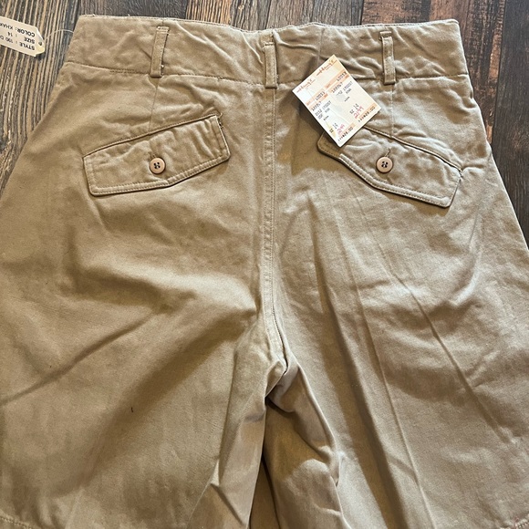 NWT Daniel Caron khaki shorts size 14 - Picture 5 of 8
